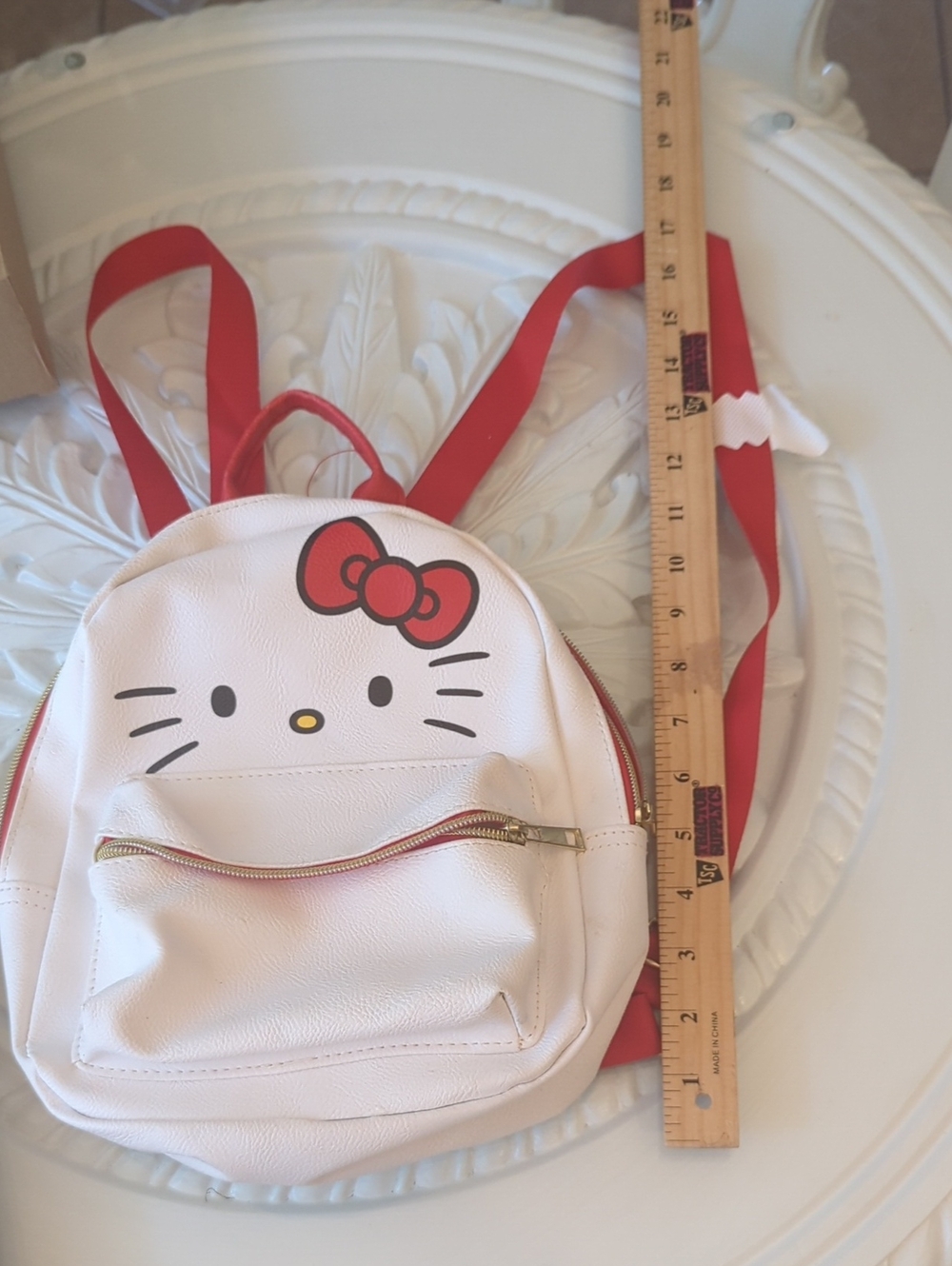 Hello Kitty Cream Mini Backpack - Picture 9 of 10